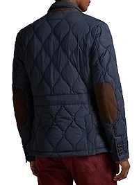 Eastham Quilted Button-Front Field Jacket