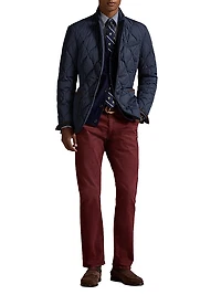 Eastham Quilted Button-Front Field Jacket