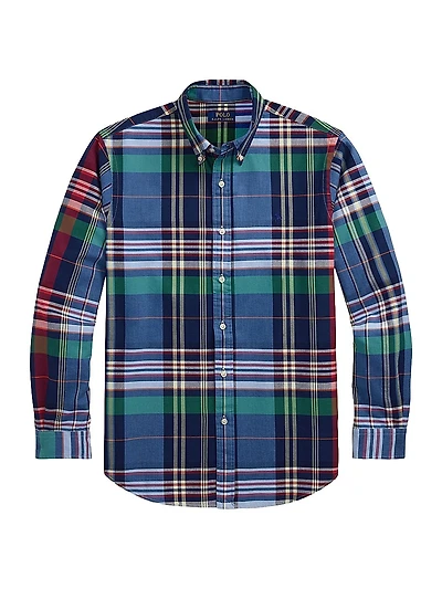 Plaid Cotton Shirt