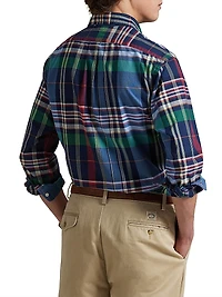 Plaid Cotton Shirt