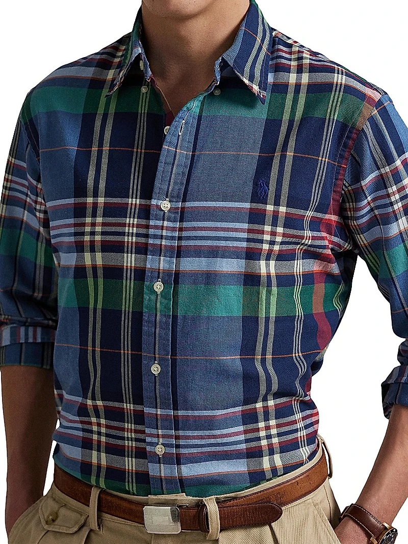 Plaid Cotton Shirt
