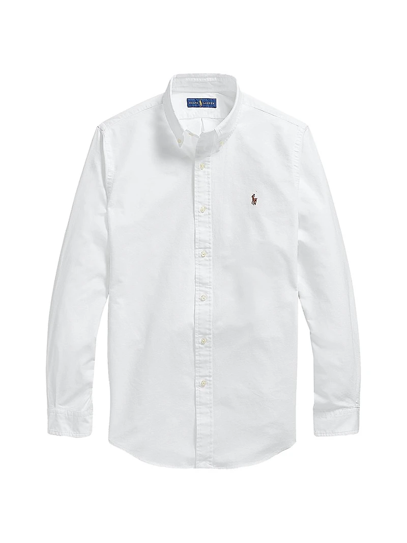 Button-Down Cotton Oxford Shirt