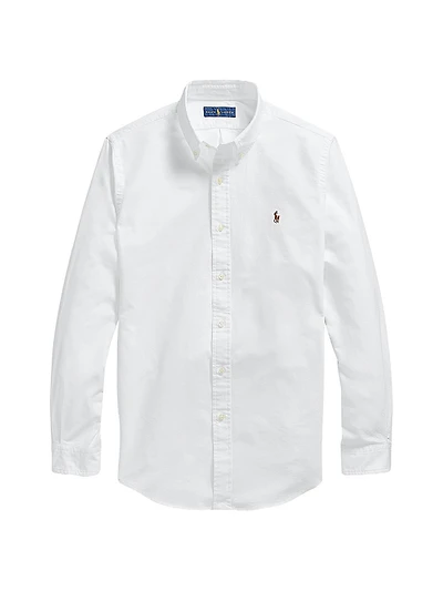 Button-Down Cotton Oxford Shirt