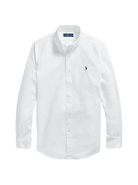 Button-Down Cotton Oxford Shirt