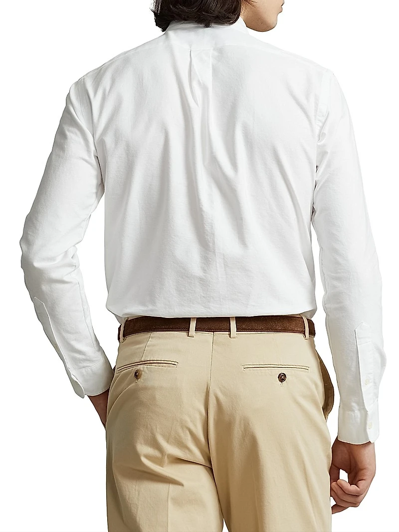 Button-Down Cotton Oxford Shirt