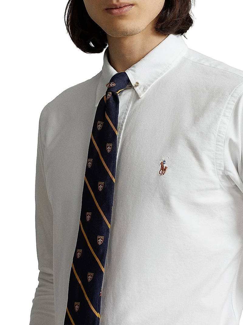 Button-Down Cotton Oxford Shirt