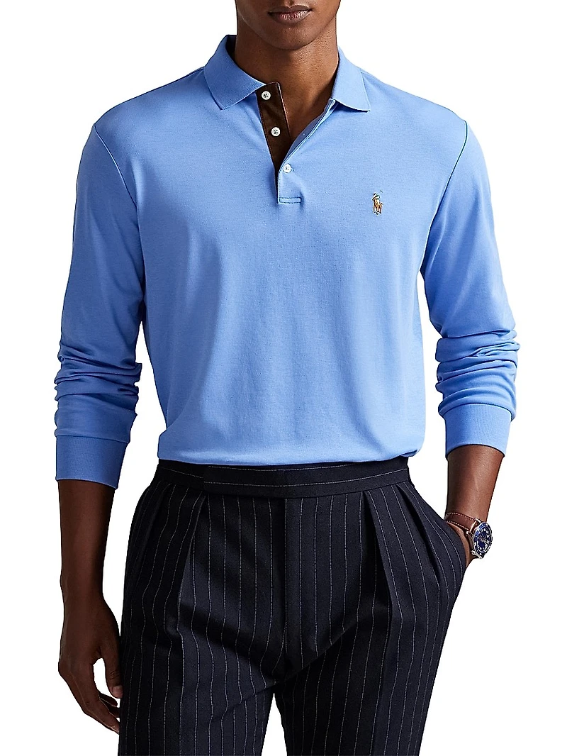 Long Sleeve Polo Shirt