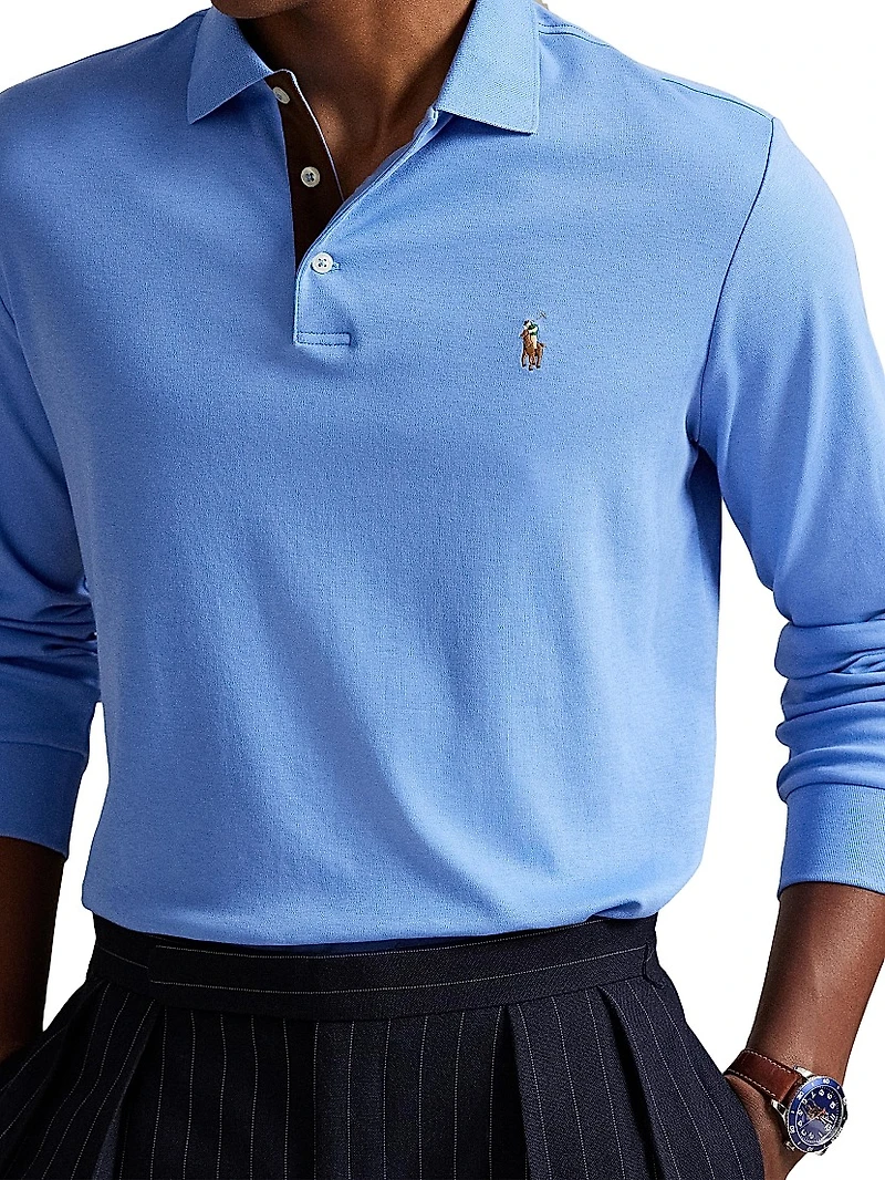 Long Sleeve Polo Shirt
