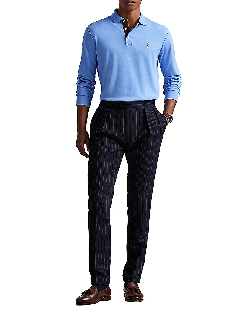 Long Sleeve Polo Shirt