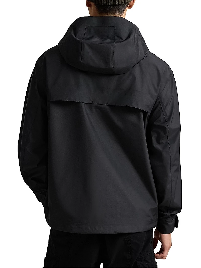 Taffeta Multi-Pocket Hooded Jacket
