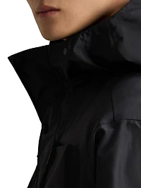 Taffeta Multi-Pocket Hooded Jacket