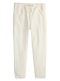Waffle Knit Drawstring Joggers