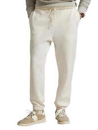 Waffle Knit Drawstring Joggers