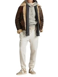 Waffle Knit Drawstring Joggers