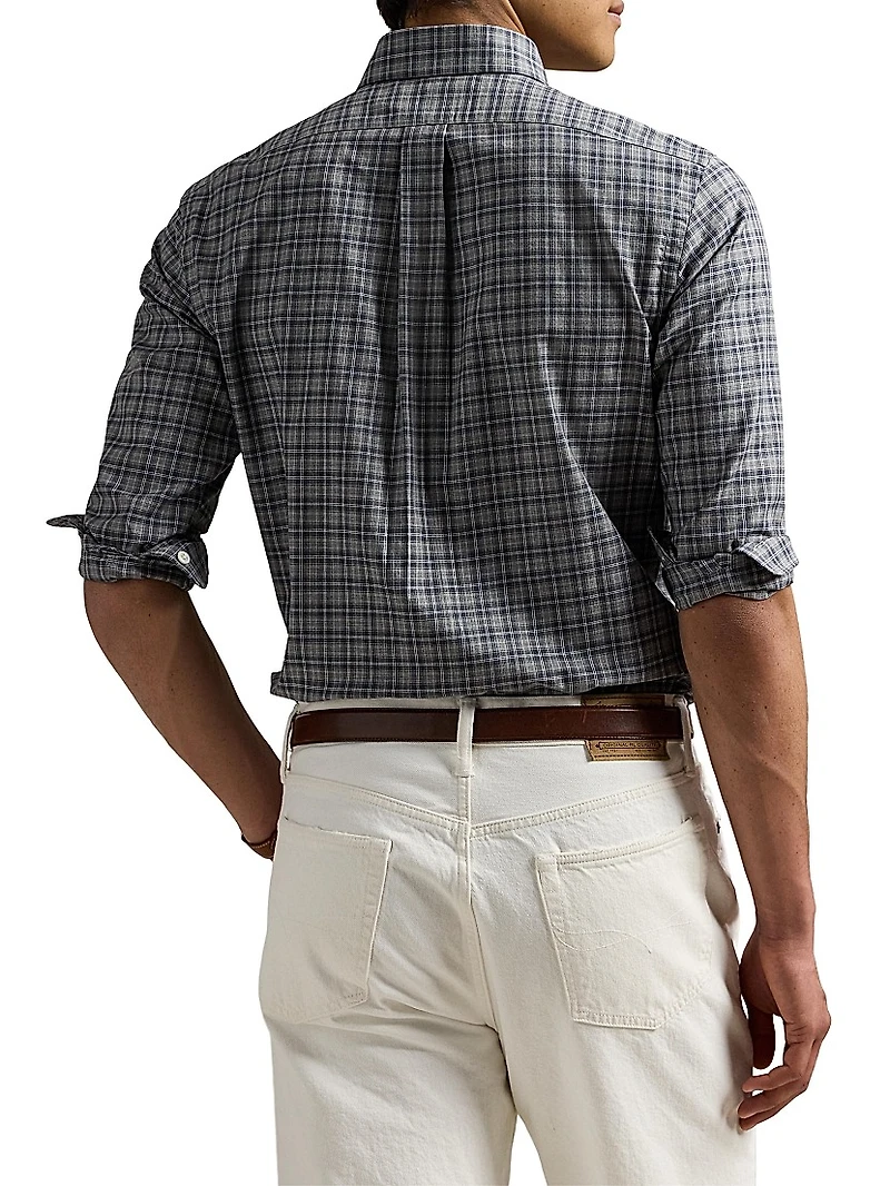 Plaid Cotton Shirt