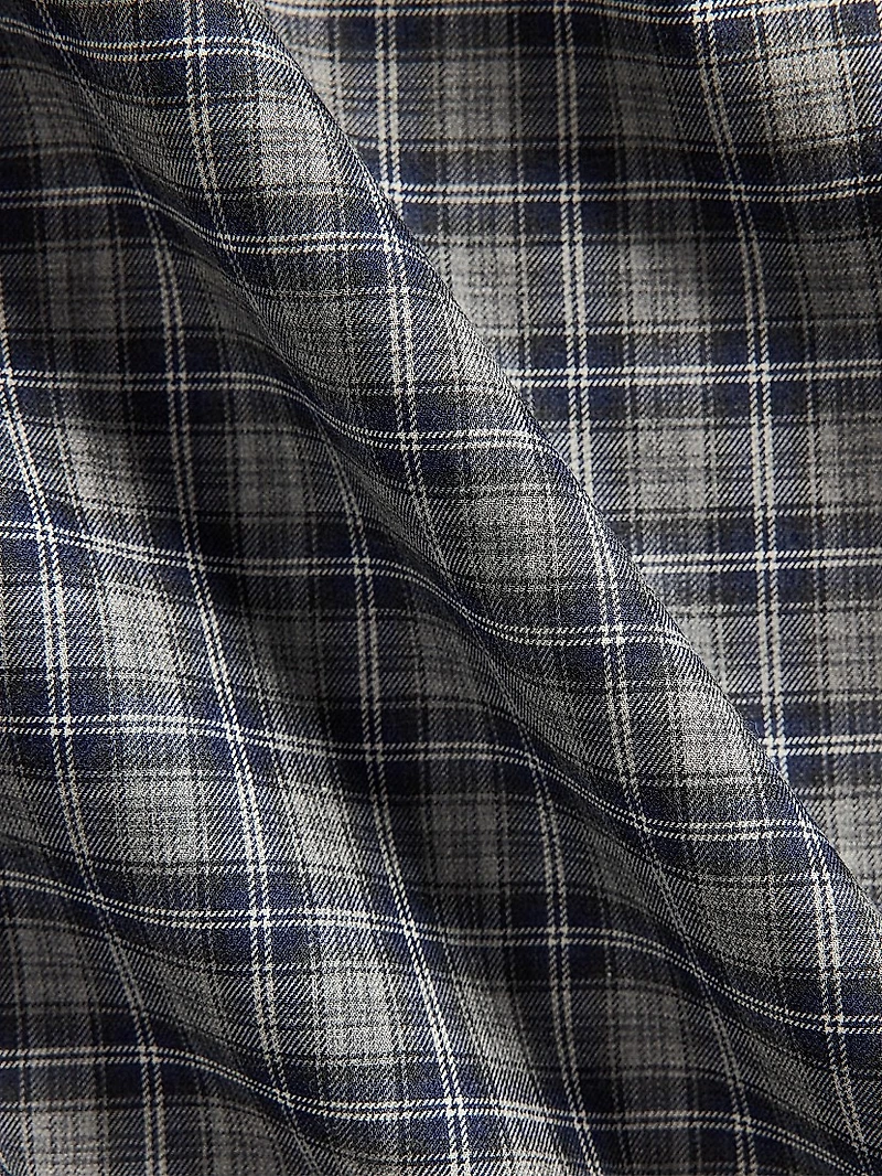 Plaid Cotton Shirt