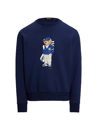 Golf Polo Bear Crewneck Sweatshirt