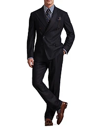 Antique Pinstripe Wool Suit