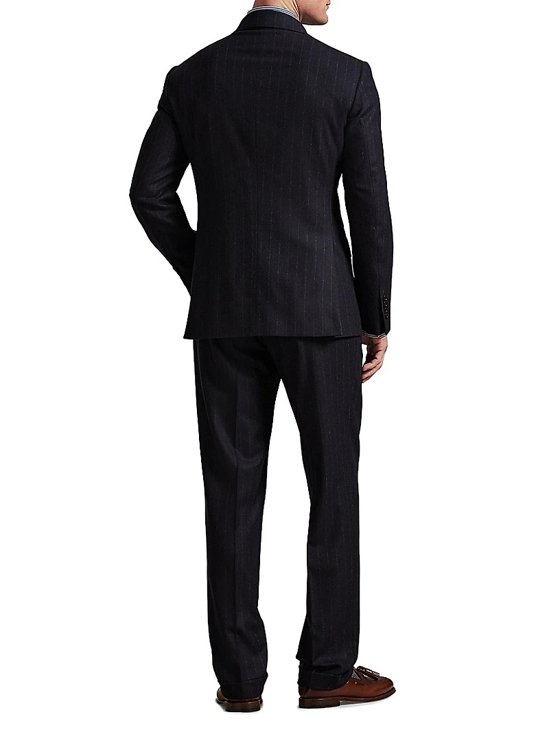 Antique Pinstripe Wool Suit