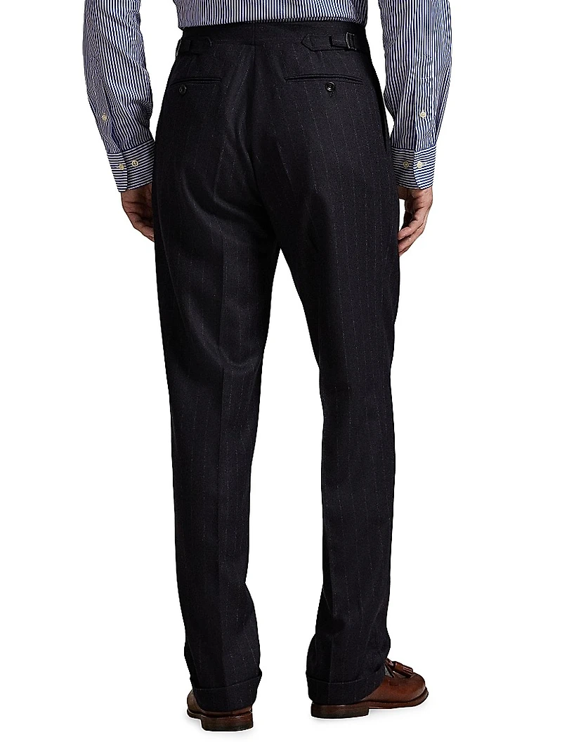 Antique Pinstripe Wool Suit