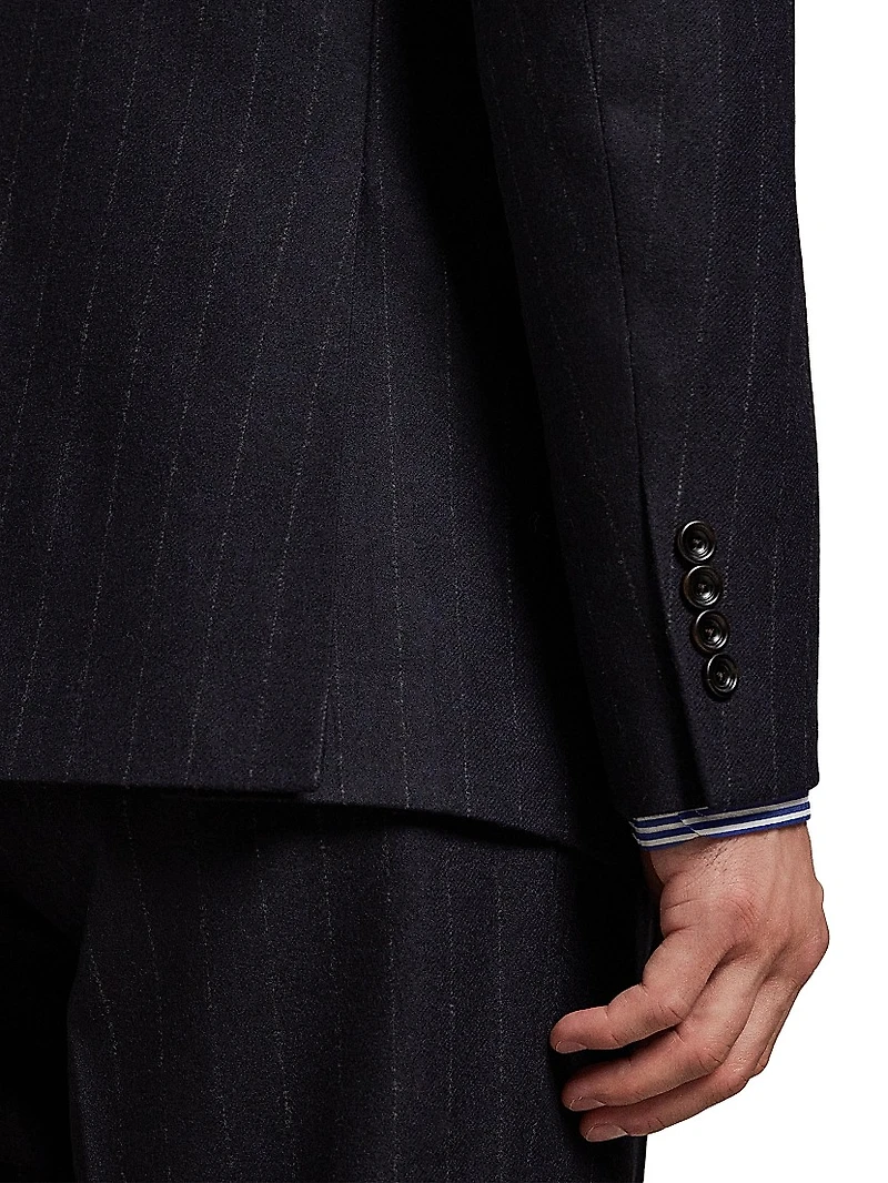 Antique Pinstripe Wool Suit