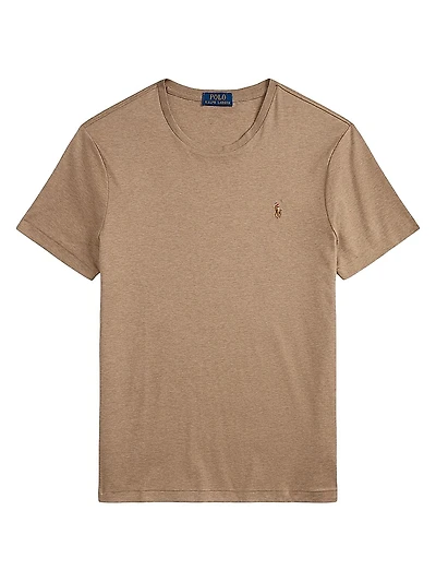 Cotton Jersey Crewneck T-Shirt