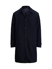 Single-Breasted Button-Front Coat