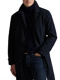 Single-Breasted Button-Front Coat