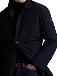 Single-Breasted Button-Front Coat