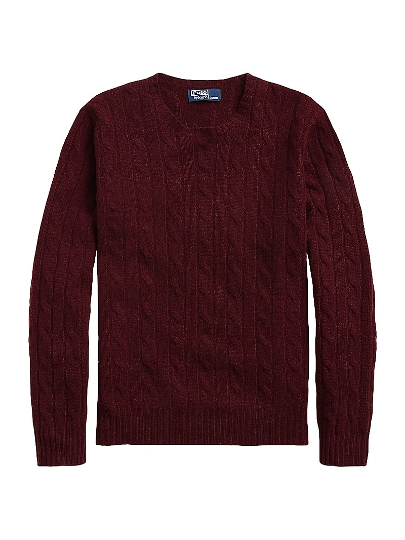 Cashmere Cable-Knit Sweater