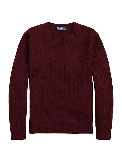 Cashmere Cable-Knit Sweater