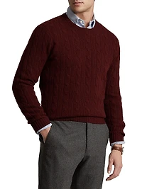 Cashmere Cable-Knit Sweater