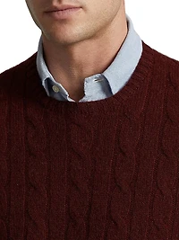 Cashmere Cable-Knit Sweater