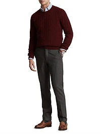 Cashmere Cable-Knit Sweater
