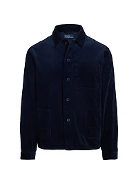 Corduroy Single-Breasted Field Jacket