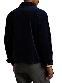 Corduroy Single-Breasted Field Jacket