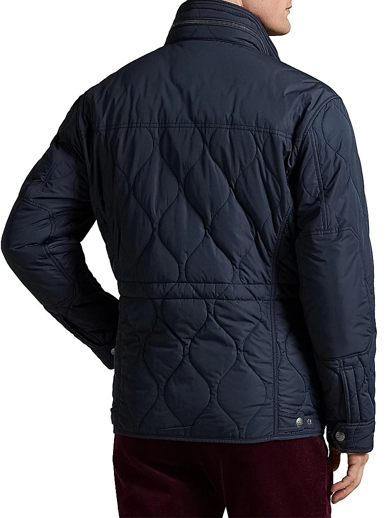 Eastham Quilted Hooded Field Jacket