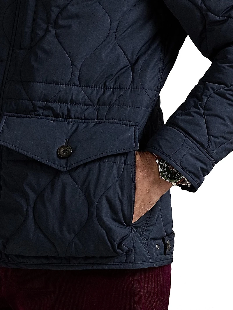 Eastham Quilted Hooded Field Jacket