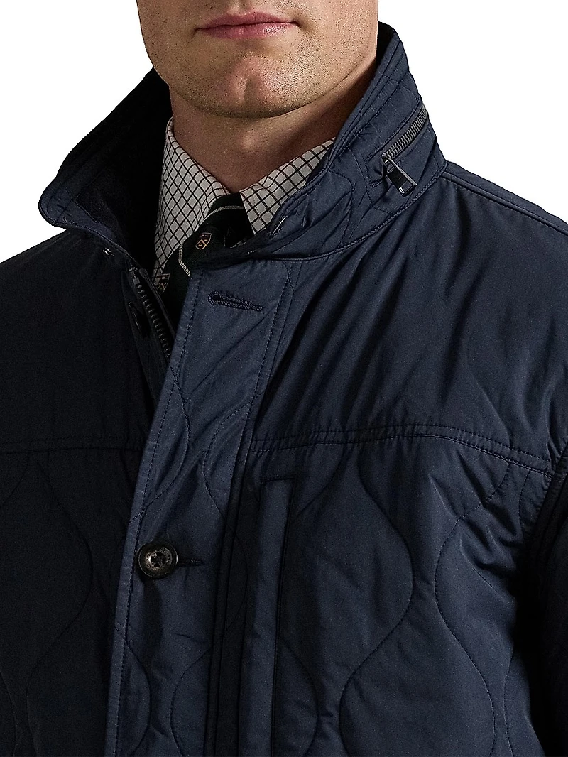Eastham Quilted Hooded Field Jacket