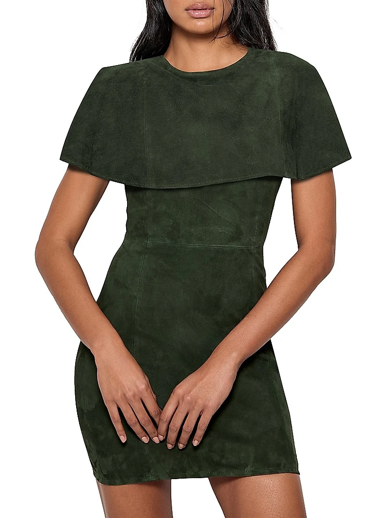 Selene Stretch Suede Dress
