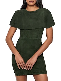 Selene Stretch Suede Dress