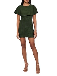 Selene Stretch Suede Dress