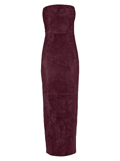 Venus Stretch Suede Dress