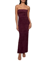 Venus Stretch Suede Dress