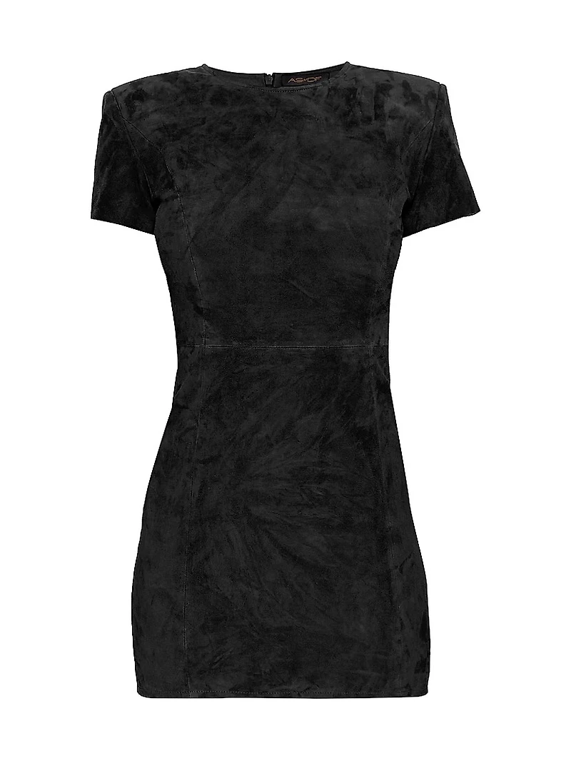 Fortuna Stretch Suede Dress