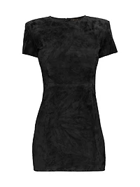 Fortuna Stretch Suede Dress
