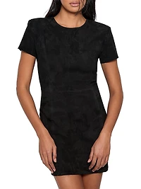 Fortuna Stretch Suede Dress