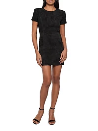 Fortuna Stretch Suede Dress