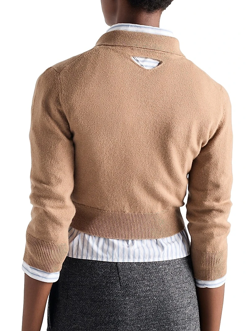 Cashmere Polo Sweater