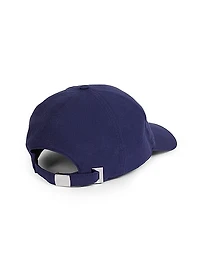 College Emblem Cotton Cap